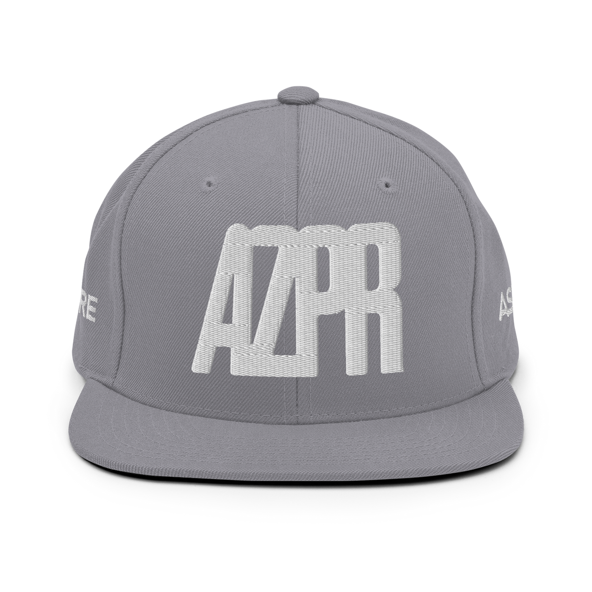 Silver - THE ESSENTIAL SNAPBACK HAT - AZPR Apparel • A Mental Health Movement