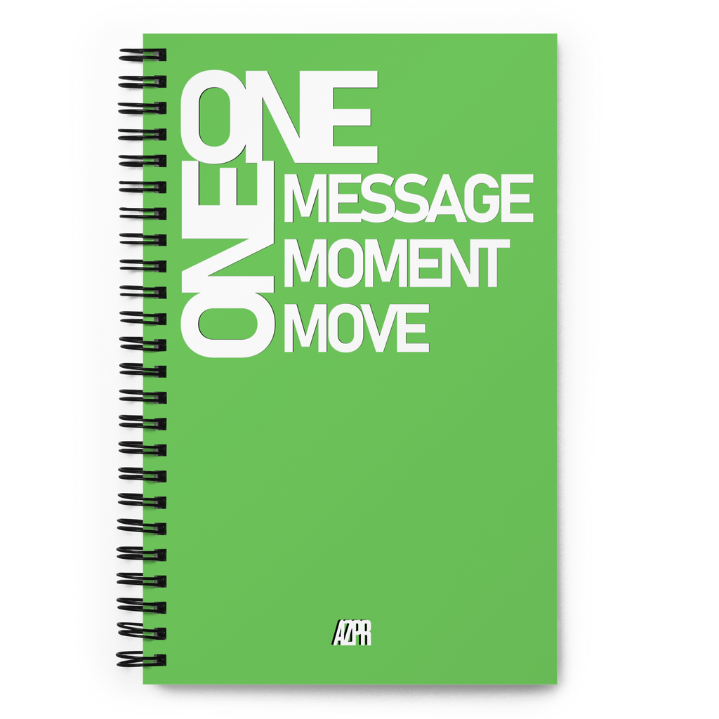 "ONE" PAPER NOTEBOOK