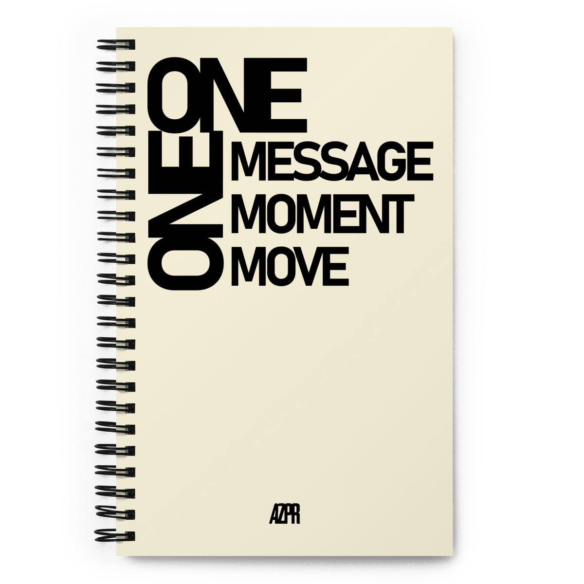 "ONE" PAPER NOTEBOOK