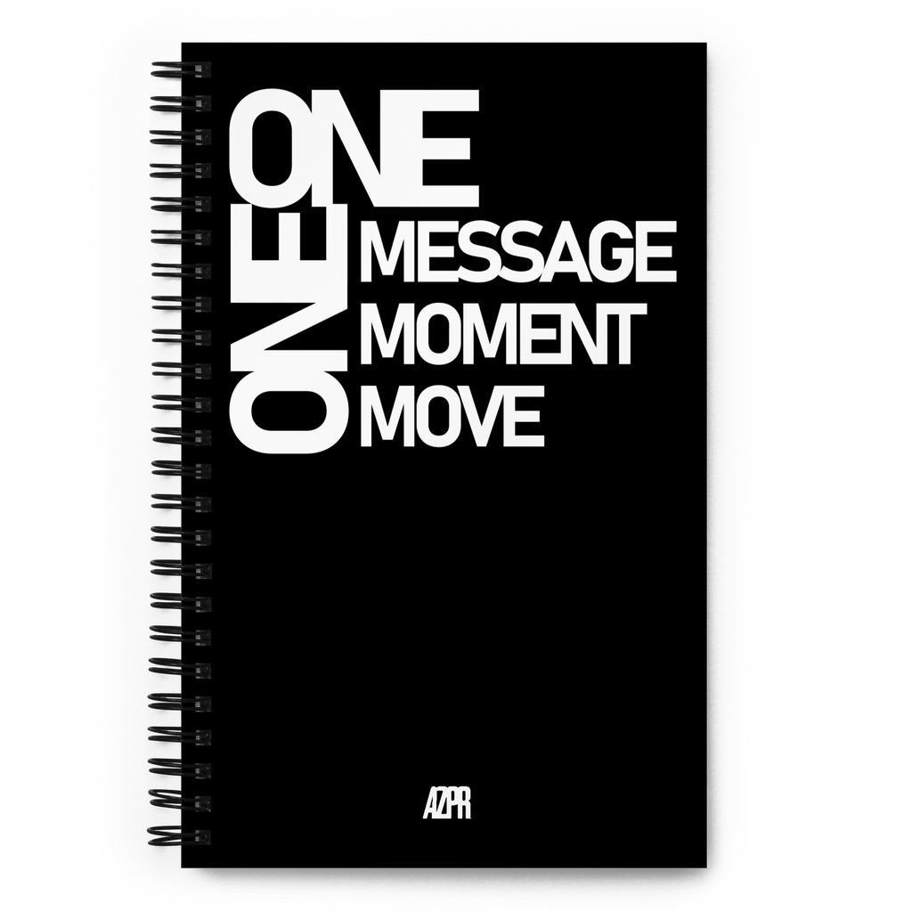 "ONE" PAPER NOTEBOOK
