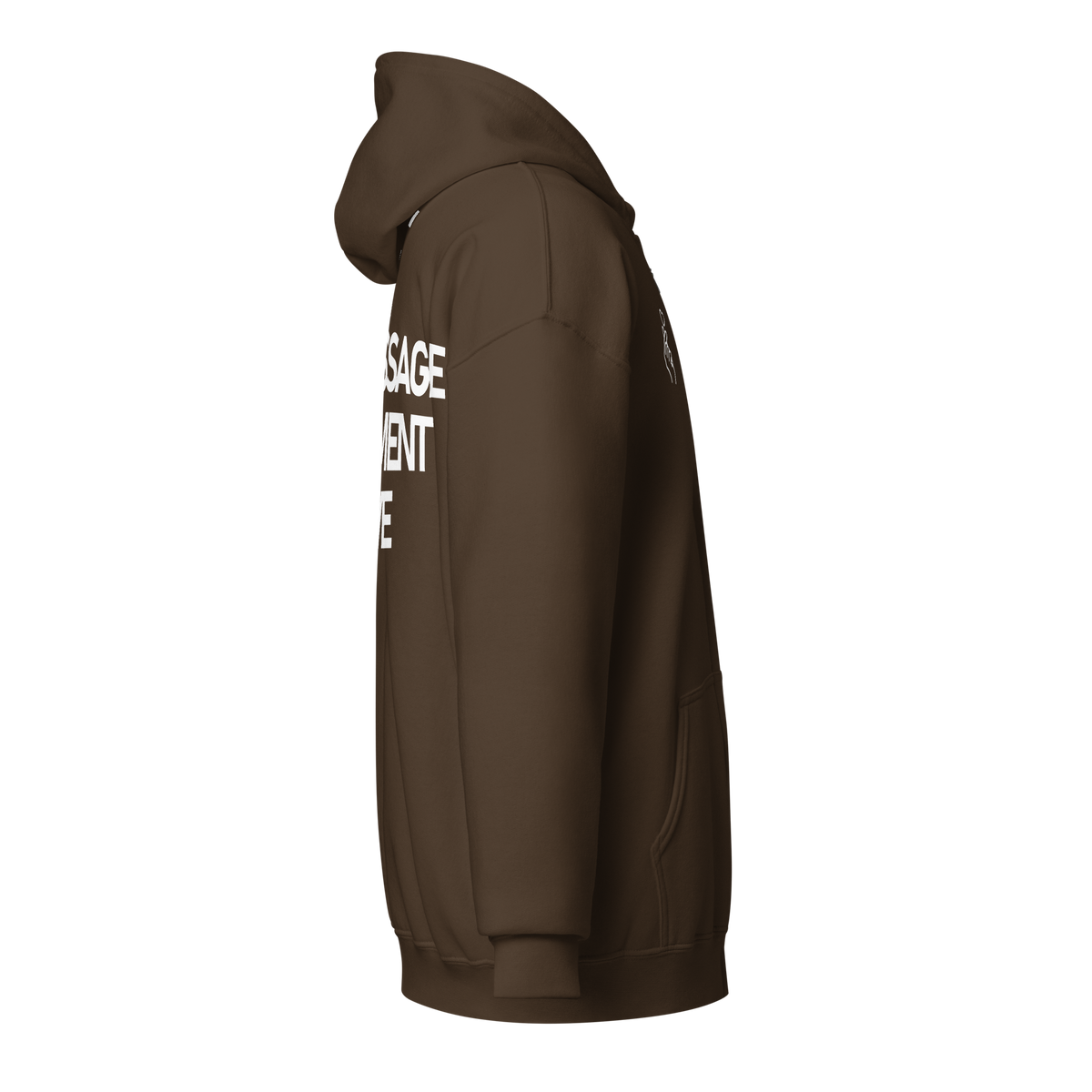 "ONE" ZIPPED HOODIE
