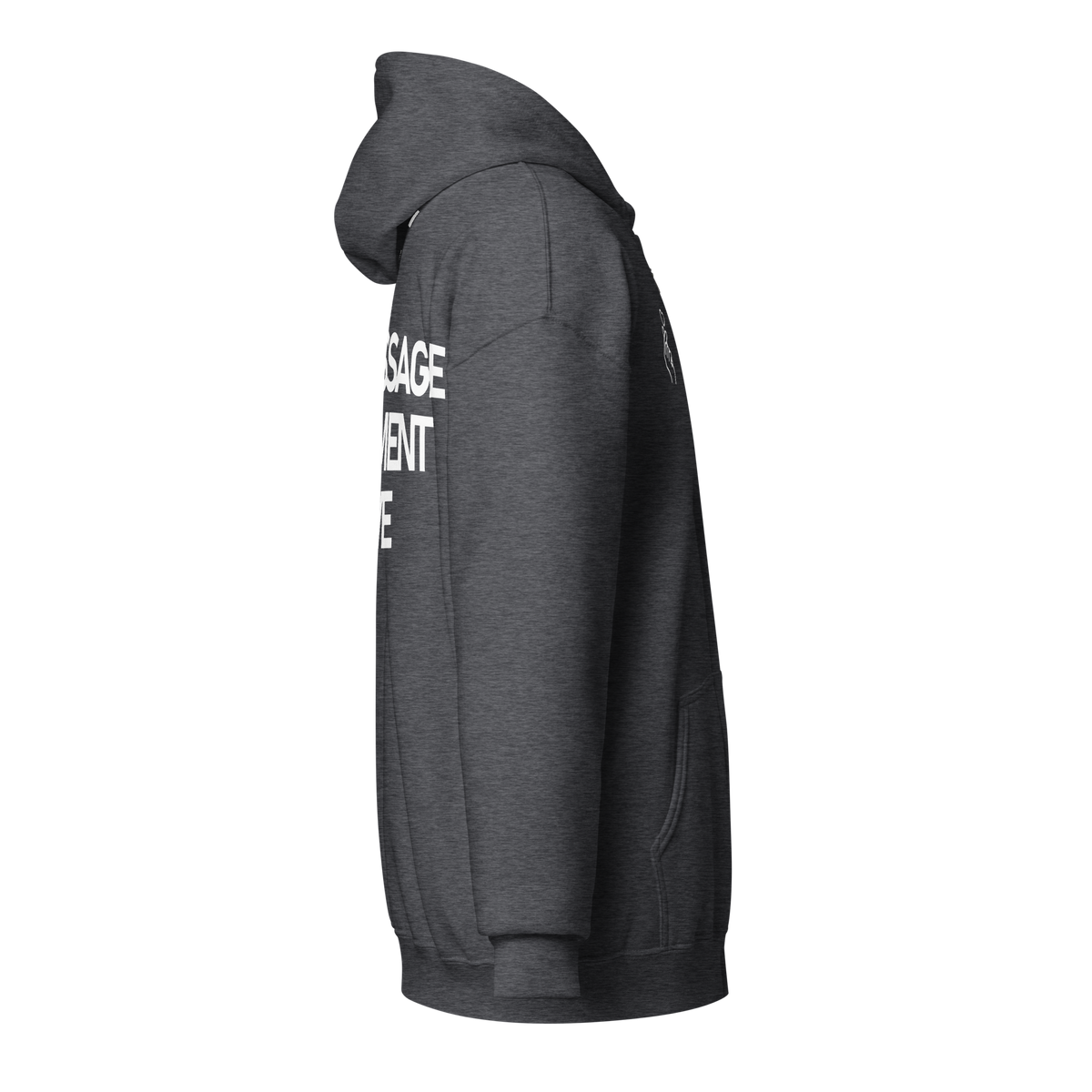 "ONE" ZIPPED HOODIE