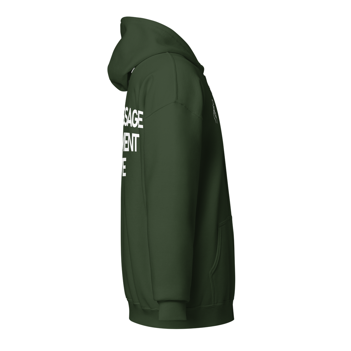 "ONE" ZIPPED HOODIE