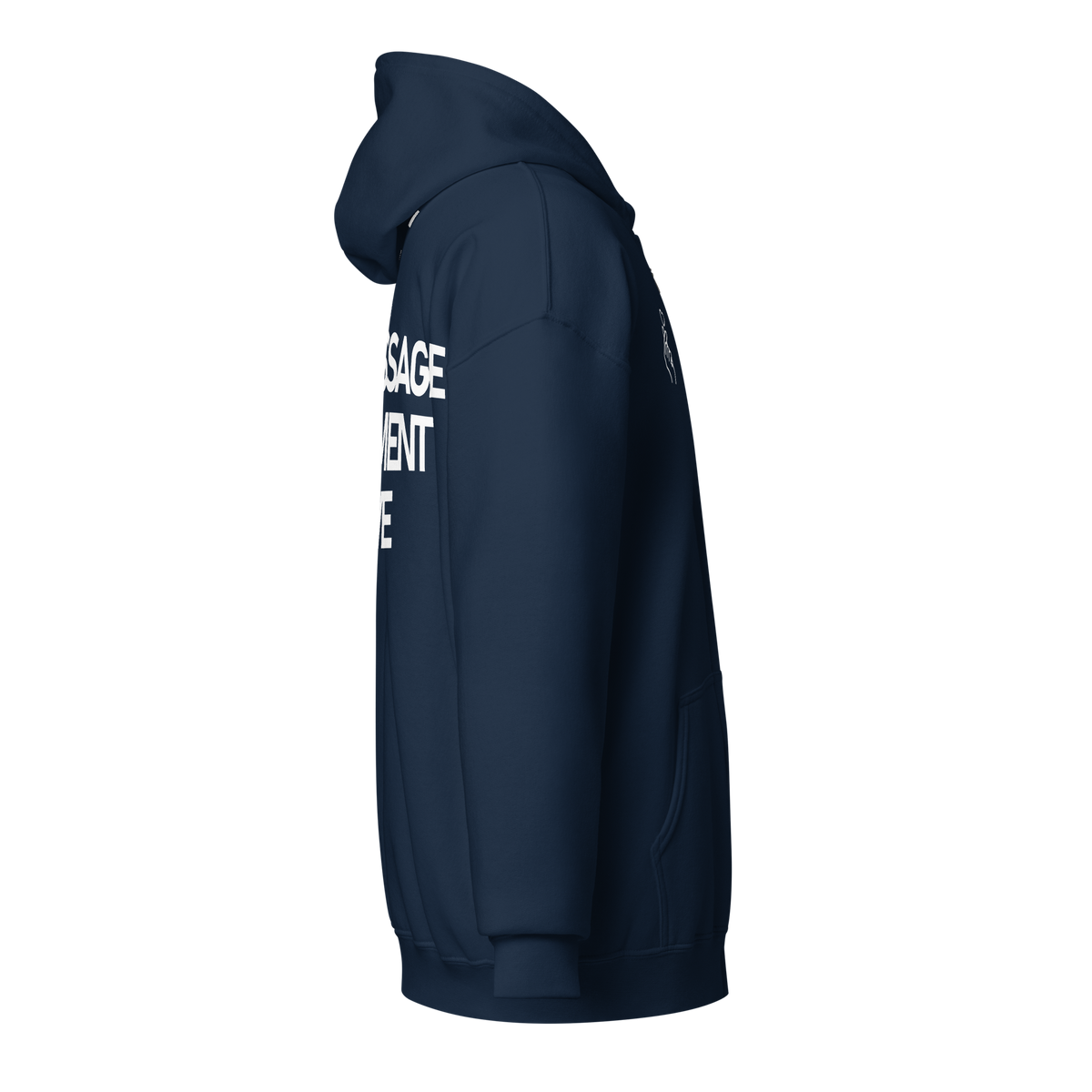 "ONE" ZIPPED HOODIE